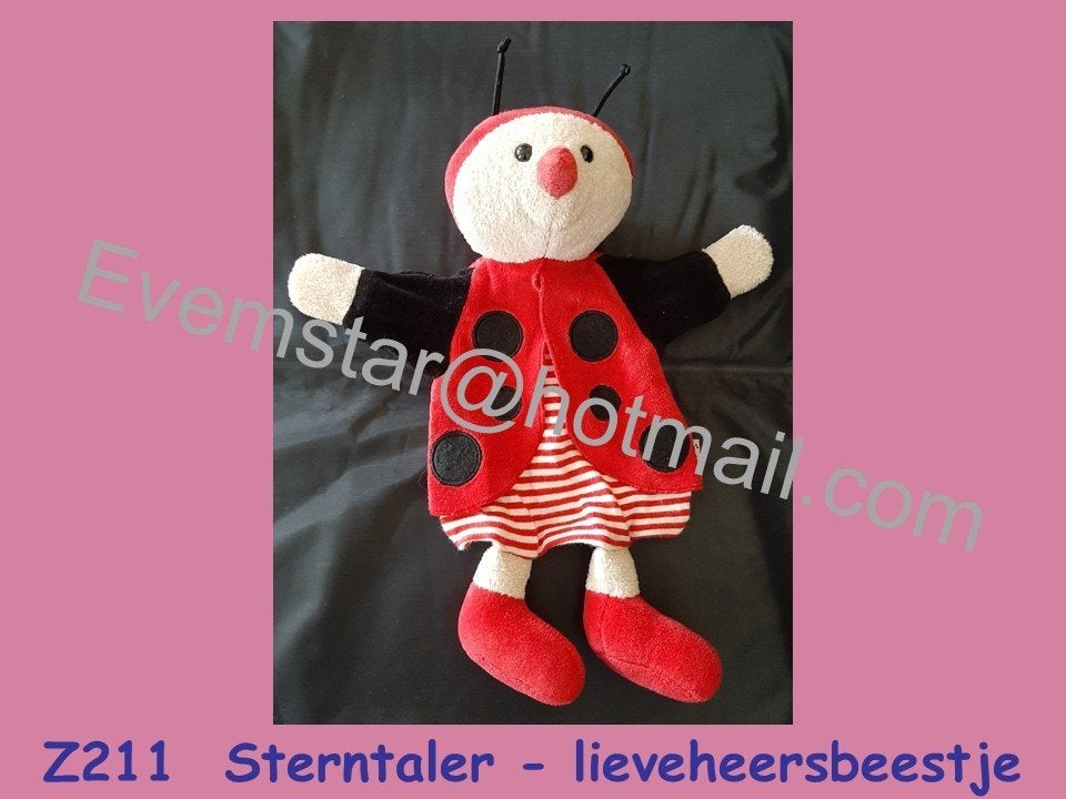Z211 Sterntaler Handpop Lieveheersbeestje, Ophalen, Zo goed als nieuw, Overige typen