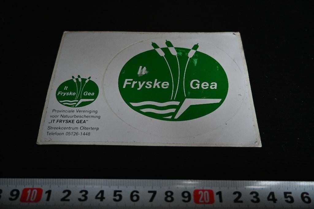 sticker It Fryske Gea Streekcentrum Olterterp, Ophalen, Zo goed als nieuw
