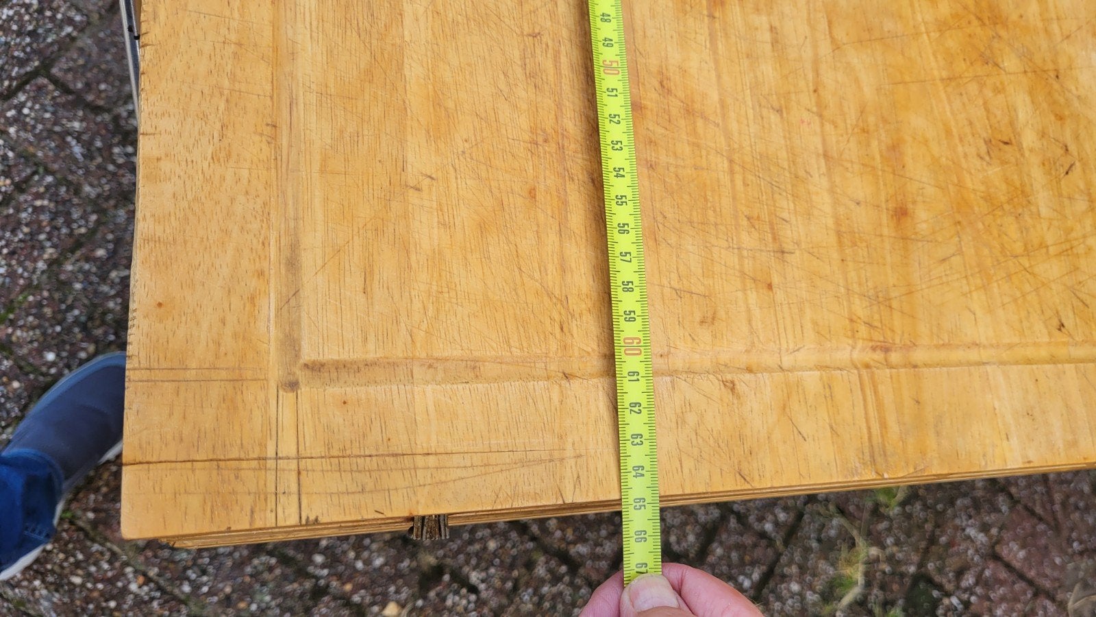 houten keuken trolley, Ophalen, Gebruikt, Hout