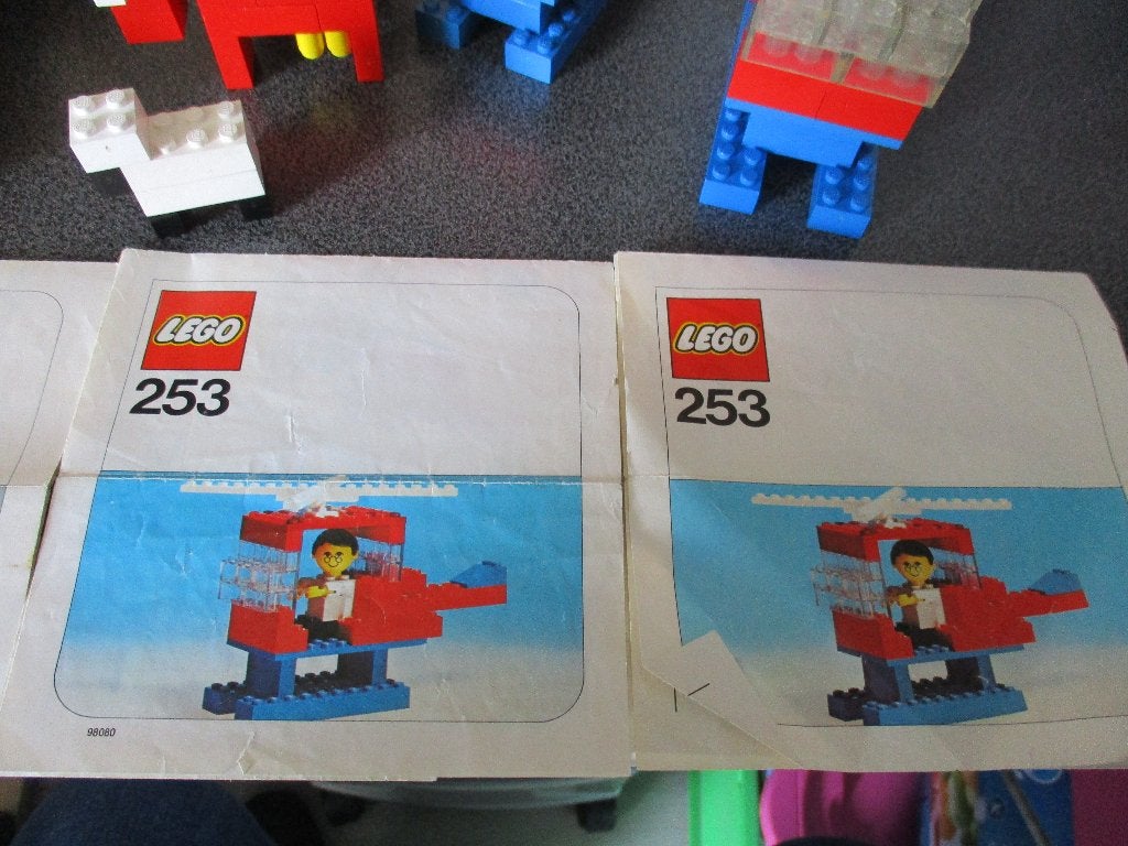 2xlego 253+255, Ophalen of Verzenden, Gebruikt, Complete set, Lego