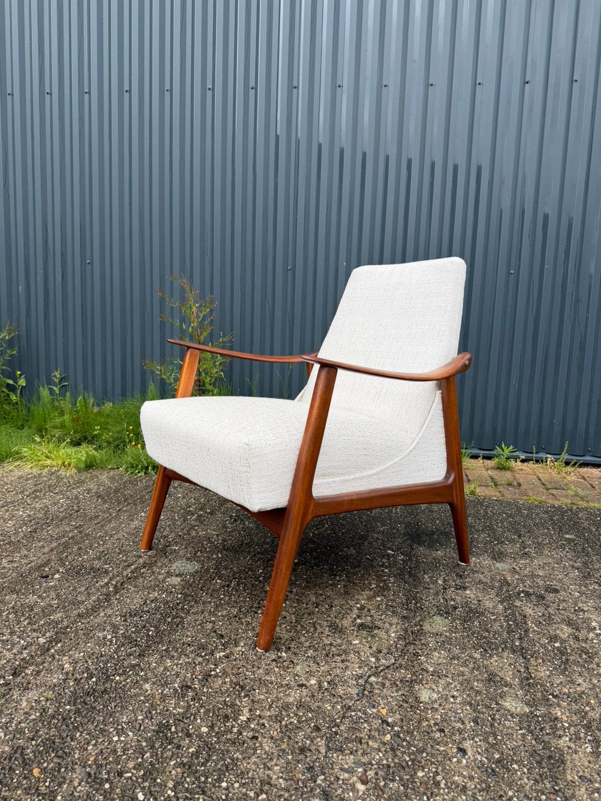 Vintage fauteuil easy chair stoel, Ophalen, Gebruikt, G, G