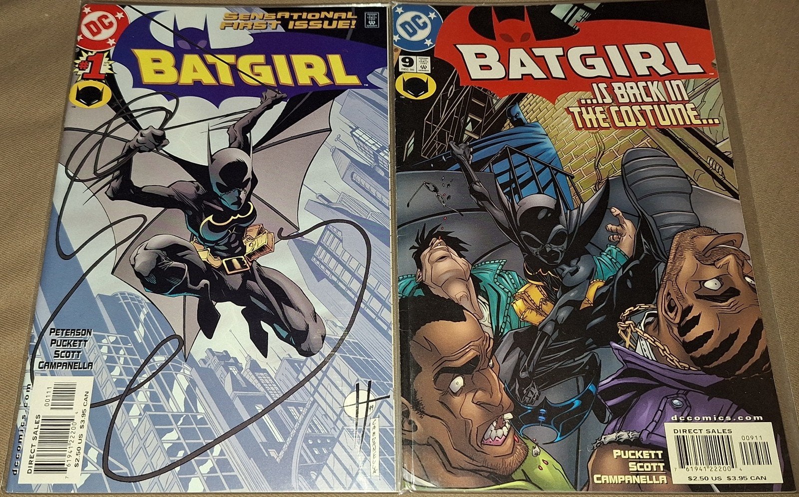 Batgirl •   # 1   en   # 9, Verzenden, Amerika