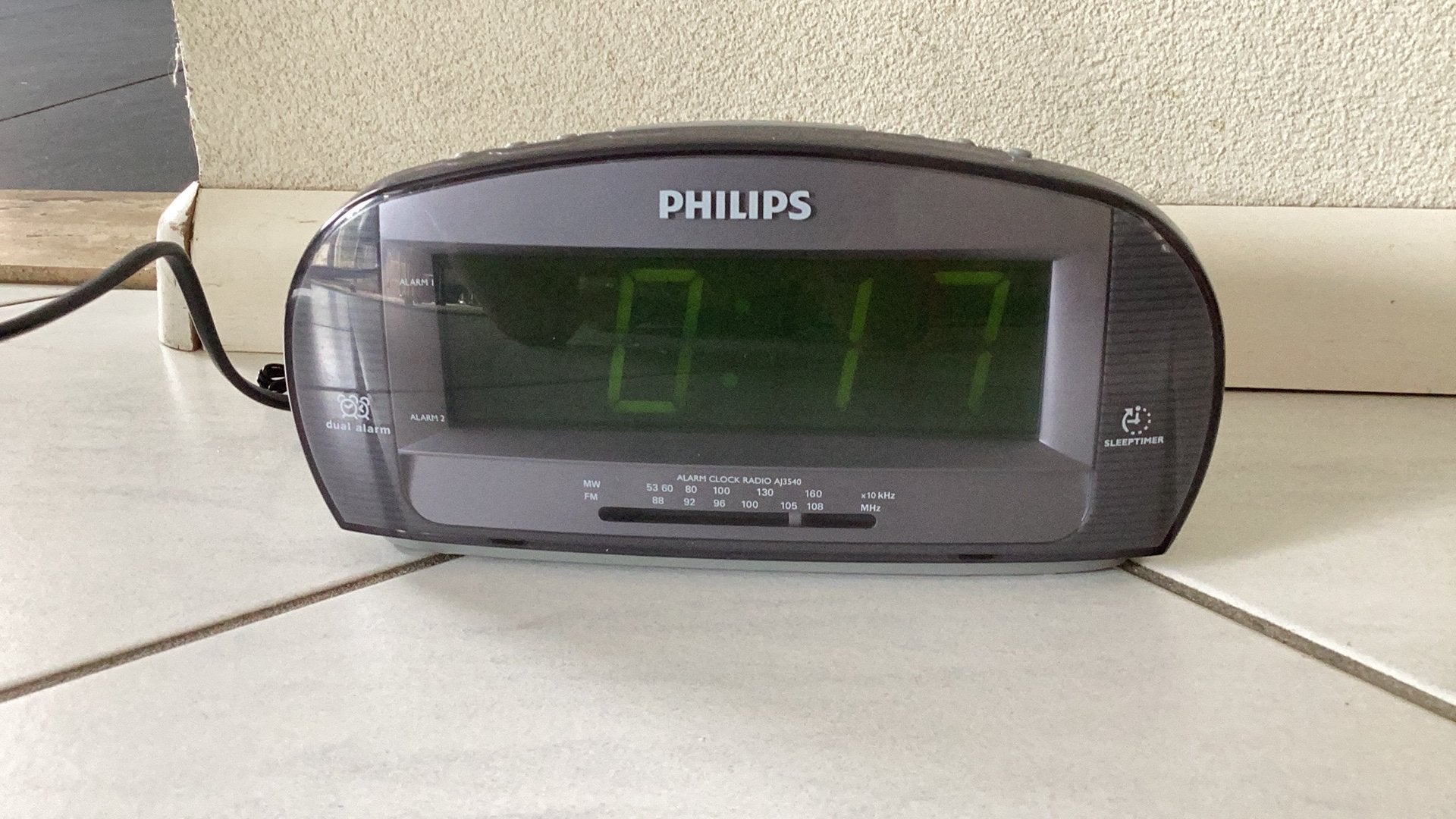 Wekker radio, Ophalen of Verzenden, Zo goed als nieuw
