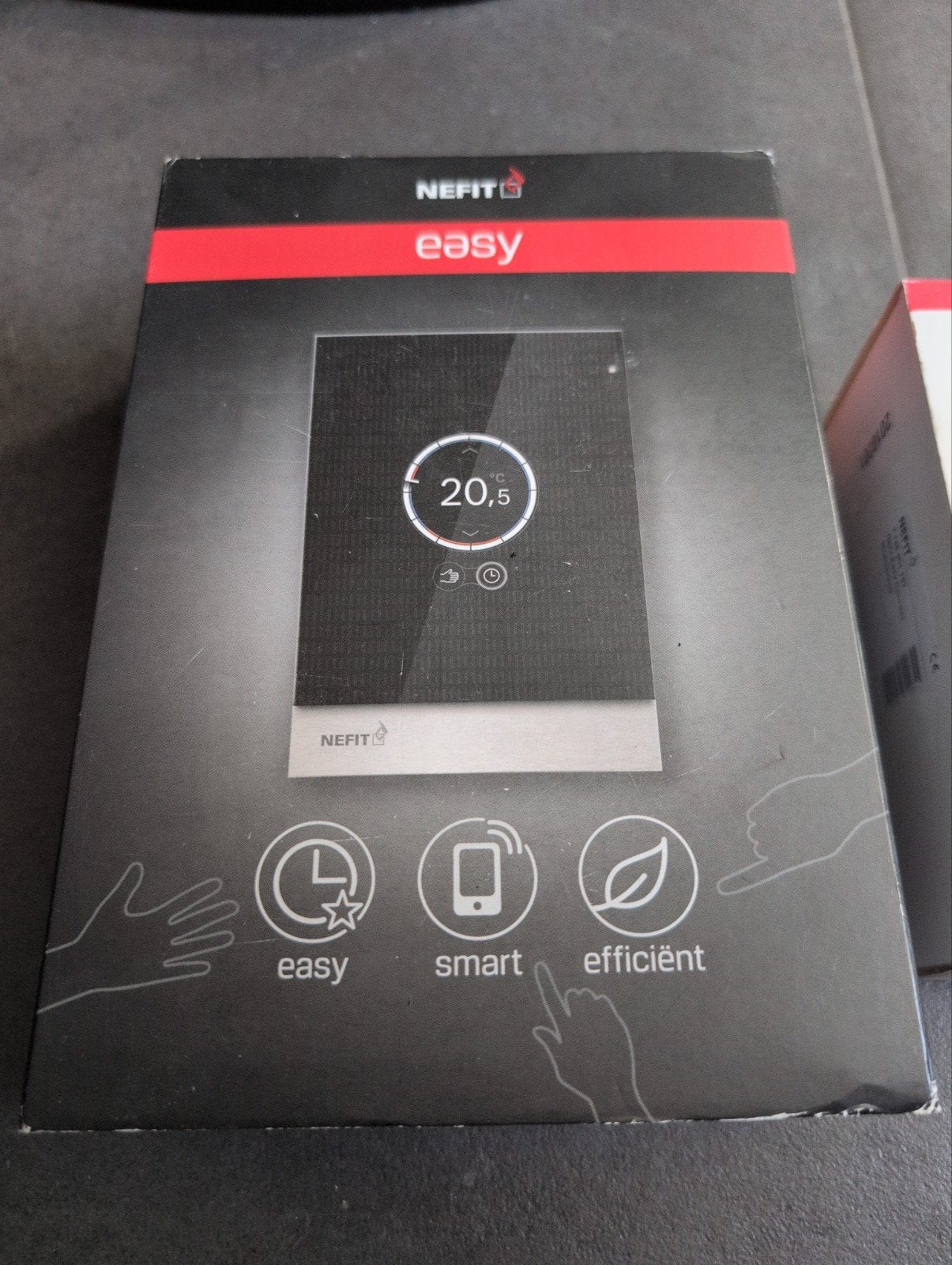 Nefit Easy Slimme Thermostaat + Easy Connect Module, Ophalen of Verzenden, Slimme thermostaat, Gebruikt