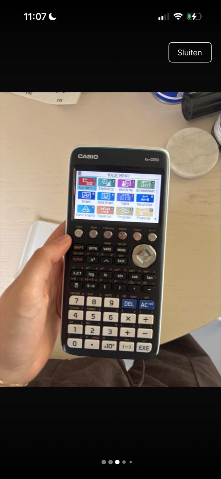 Casio fx c650, Ophalen of Verzenden