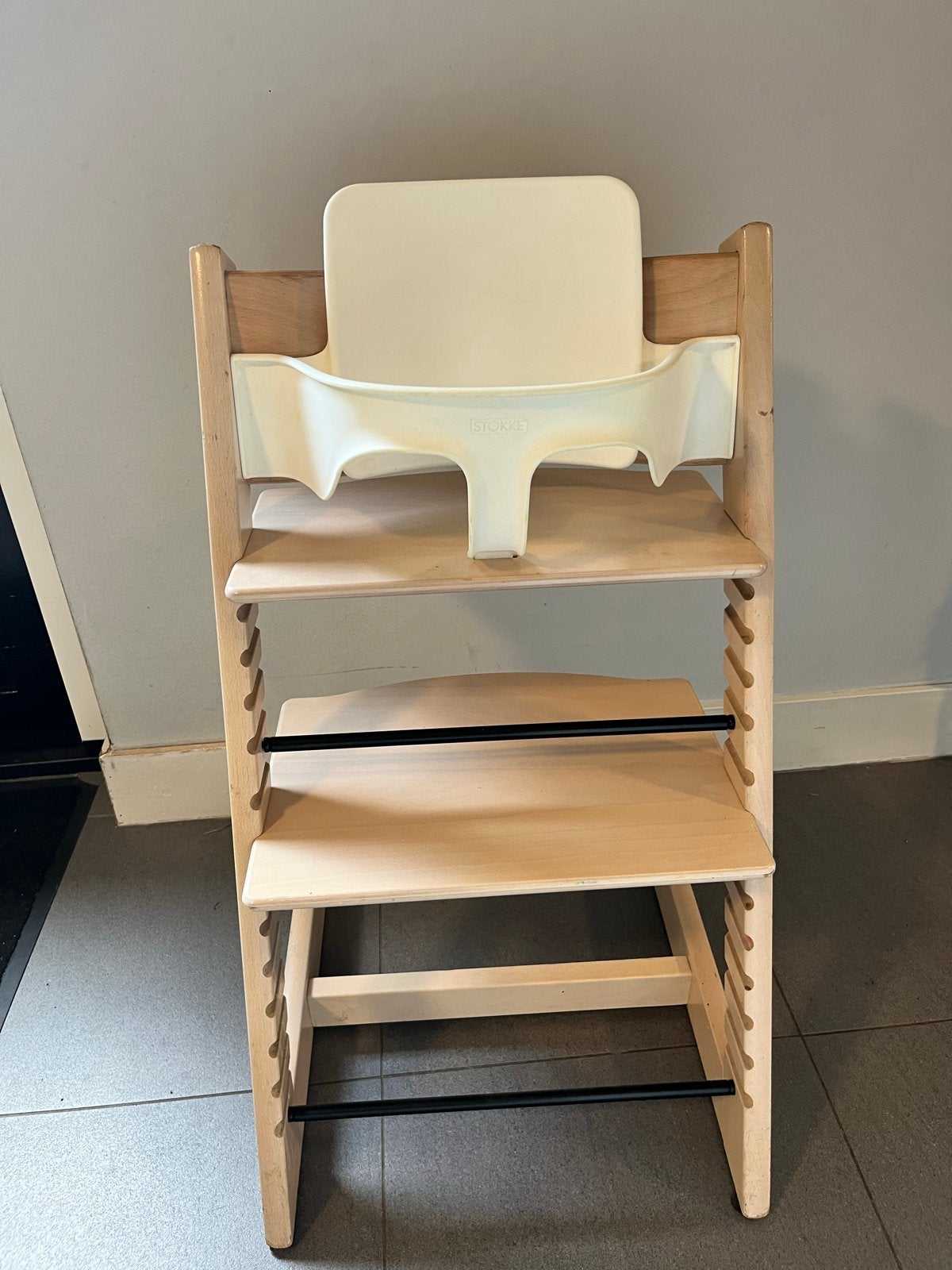 Stokke Tripp Trapp met verkleiner, Ophalen, Gebruikt, Meegroeistoel, Aanschuifbaar