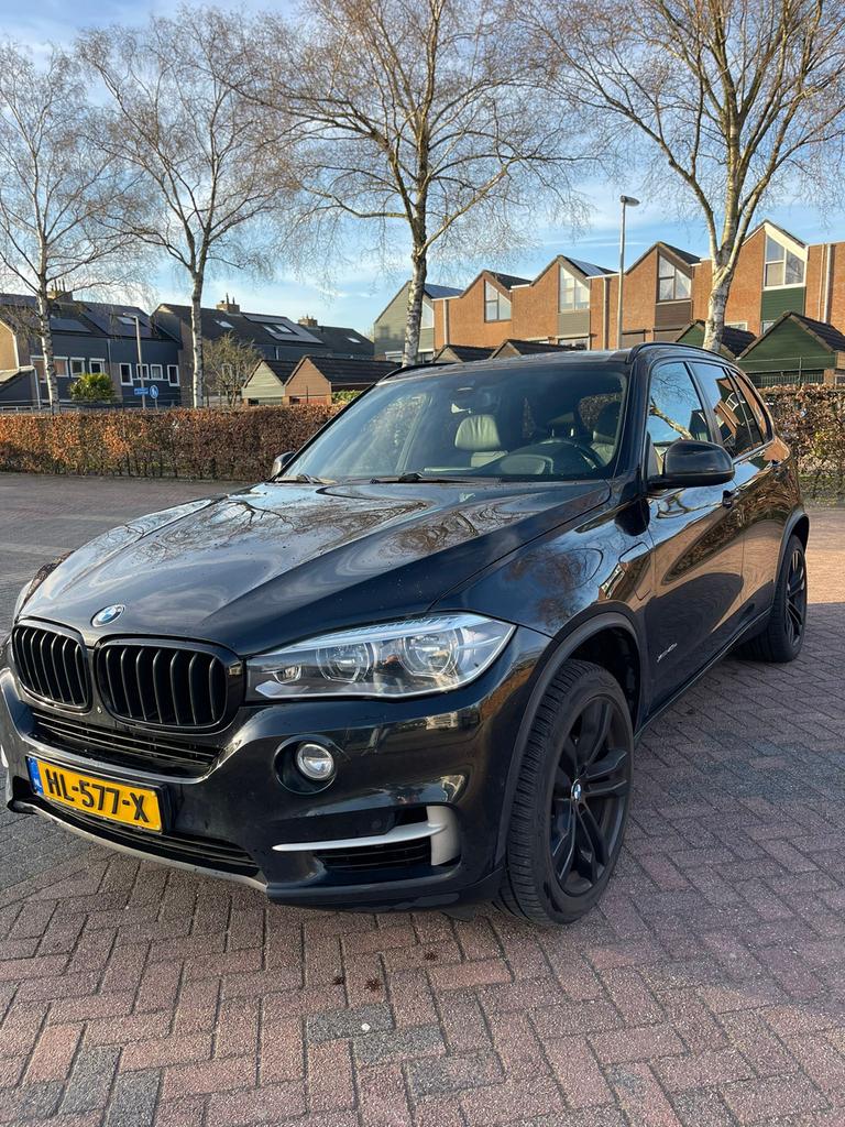 BMW X5 Xdrive40e Iperformance 313pk Aut 2015 Zwart, Zwart, Vierwielaandrijving, 147 €/maand, SUV of Terreinwagen