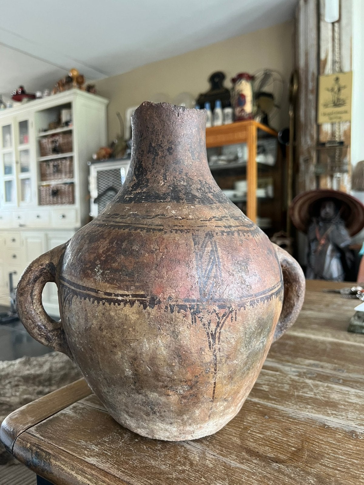 ZEER DECORATIEVE OUDE KRUIK, Antiek en Kunst, Ophalen