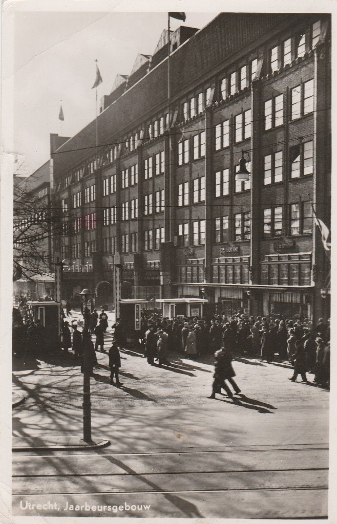 utrecht- jaarbeursgebouw, Ophalen of Verzenden, Voor 1920, Utrecht