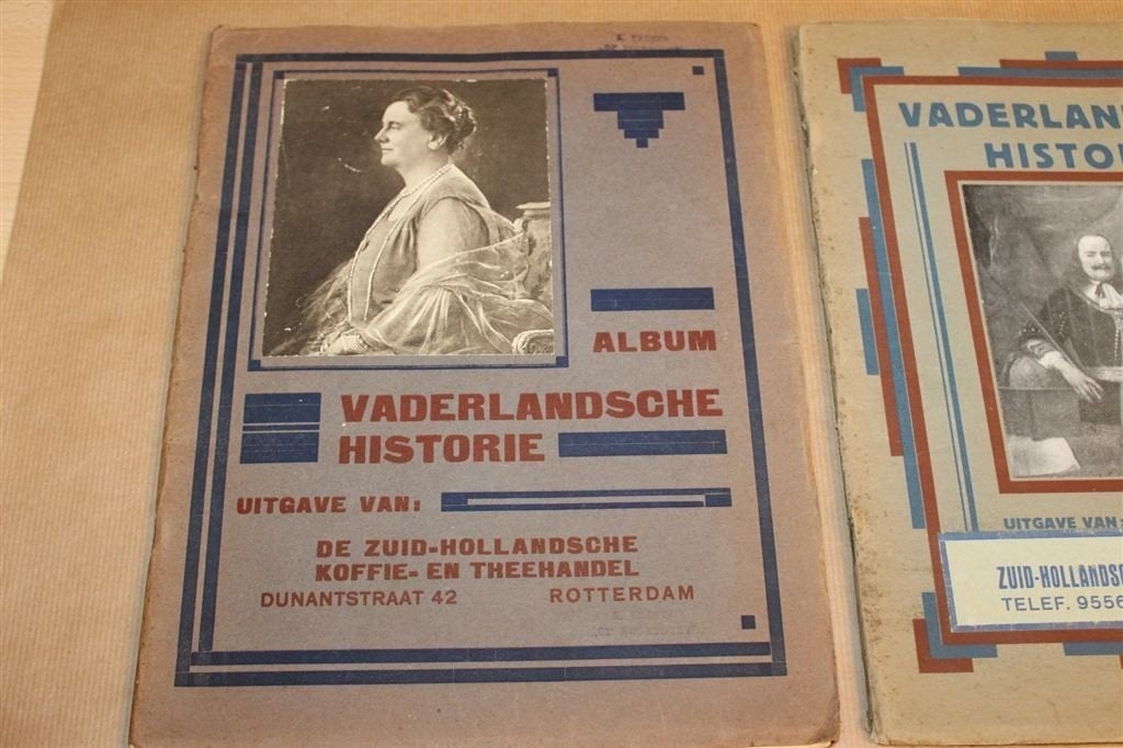 Vaderlandsche Historie — 3 Complete Plaatjesalbums 1927, Ophalen of Verzenden, Gelezen