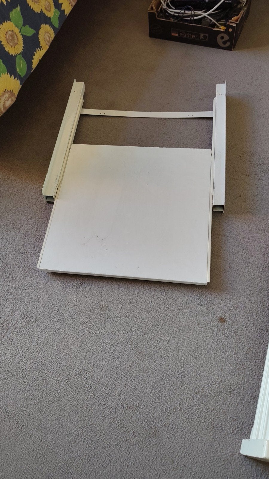 Uitschuifbaar plateau voor wasmachine en droger, Ophalen, Gebruikt