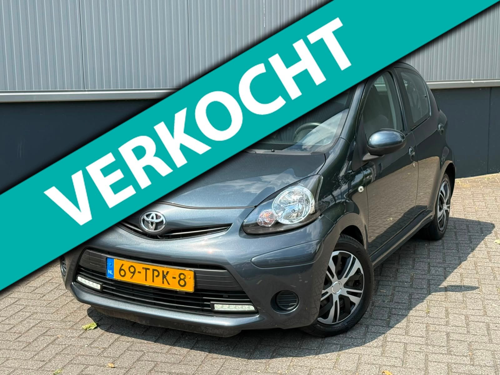 Toyota Aygo Gereserveerd!, Auto's, Toyota, Stof, Gebruikt, 68 pk, Origineel Nederlands