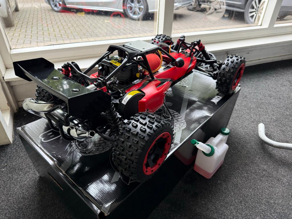 Nieuwe Rofun Baha 1:5 29cc RTR (Rovan HPI baja), Ophalen, Benzine, Auto offroad, Nieuw