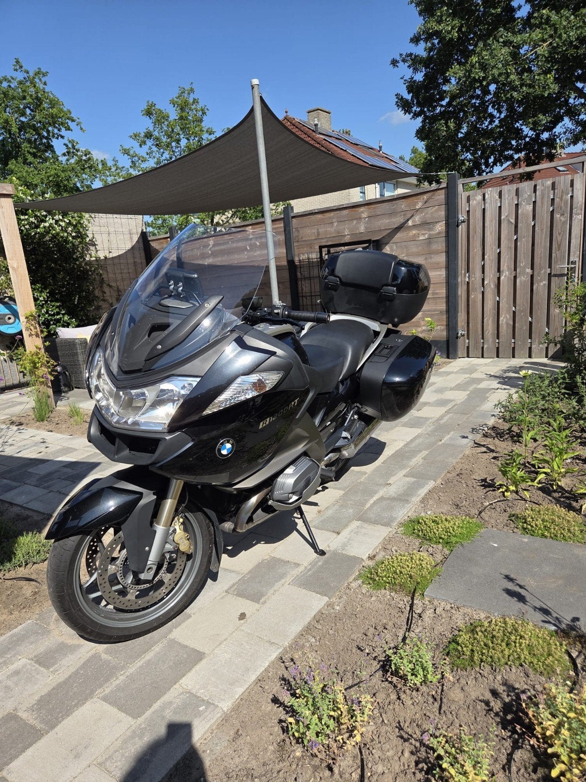 BMW R1200RT Toermotor met topkoffer en zijkoffers, 2 cilinders, Occasion, Handvatverwarming, Motorrijbewijs A