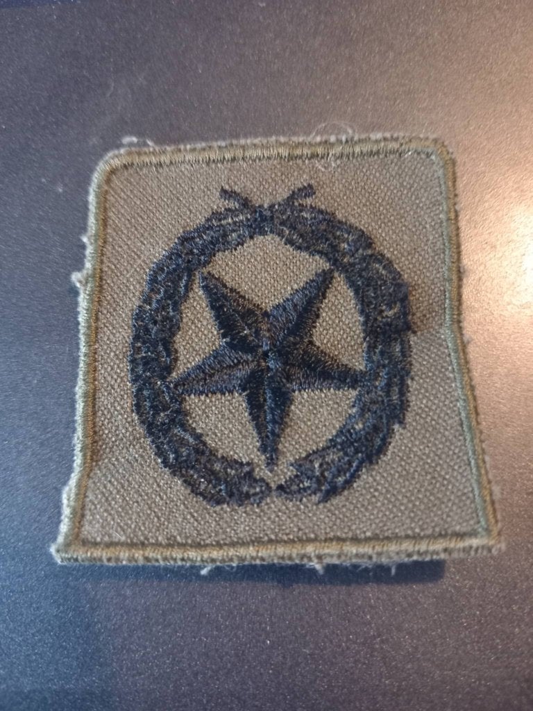 Nederlandse leger Schuttersembleem pistoolmitrailleur, Verzenden, Landmacht, Nederland, Embleem of Badge