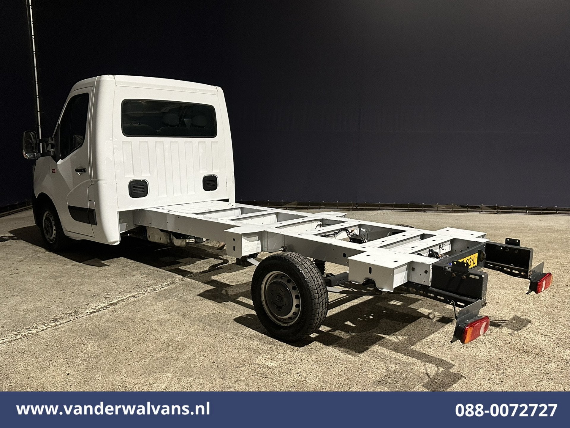 Renault Master 2.3 dCi 146pk Chassis Cabine Euro6 Airco | Na, Auto's, Stof, Gebruikt, 4 cilinders, Renault