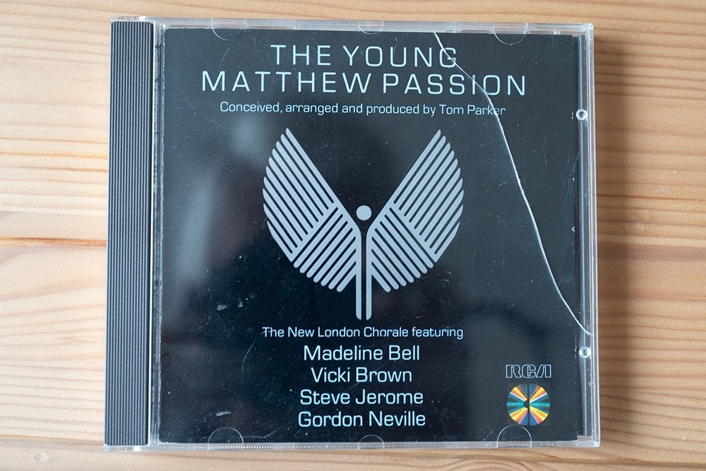 Cd The Young Matthew Passion van Tom Parker, Gebruikt, Ophalen of Verzenden, Overige typen, Modernisme tot heden