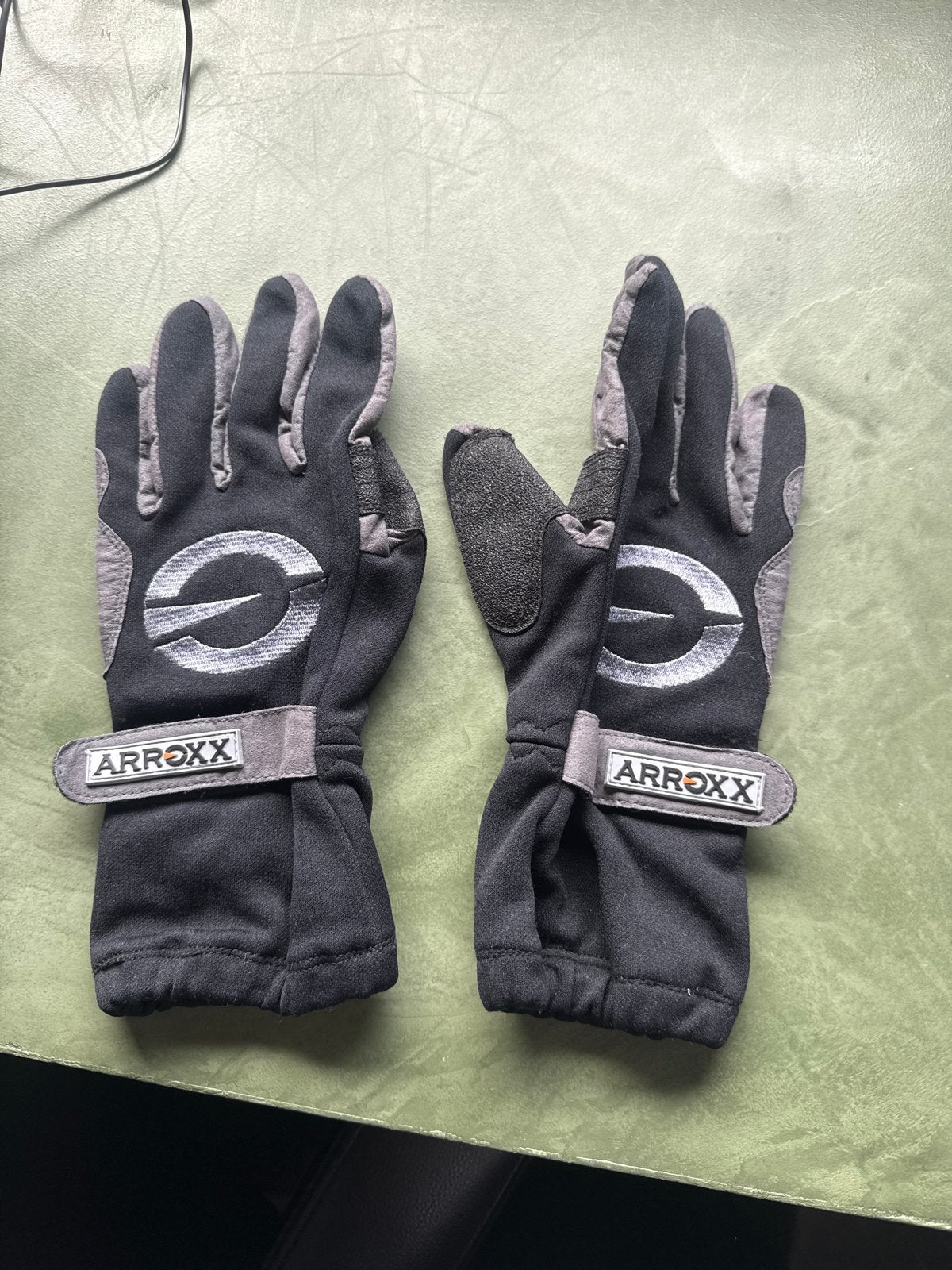 Arroxx Karthandschoenen Maat 10 Zwart, Sport en Fitness, Karting, Ophalen of Verzenden, Gebruikt, Helm of Handschoenen
