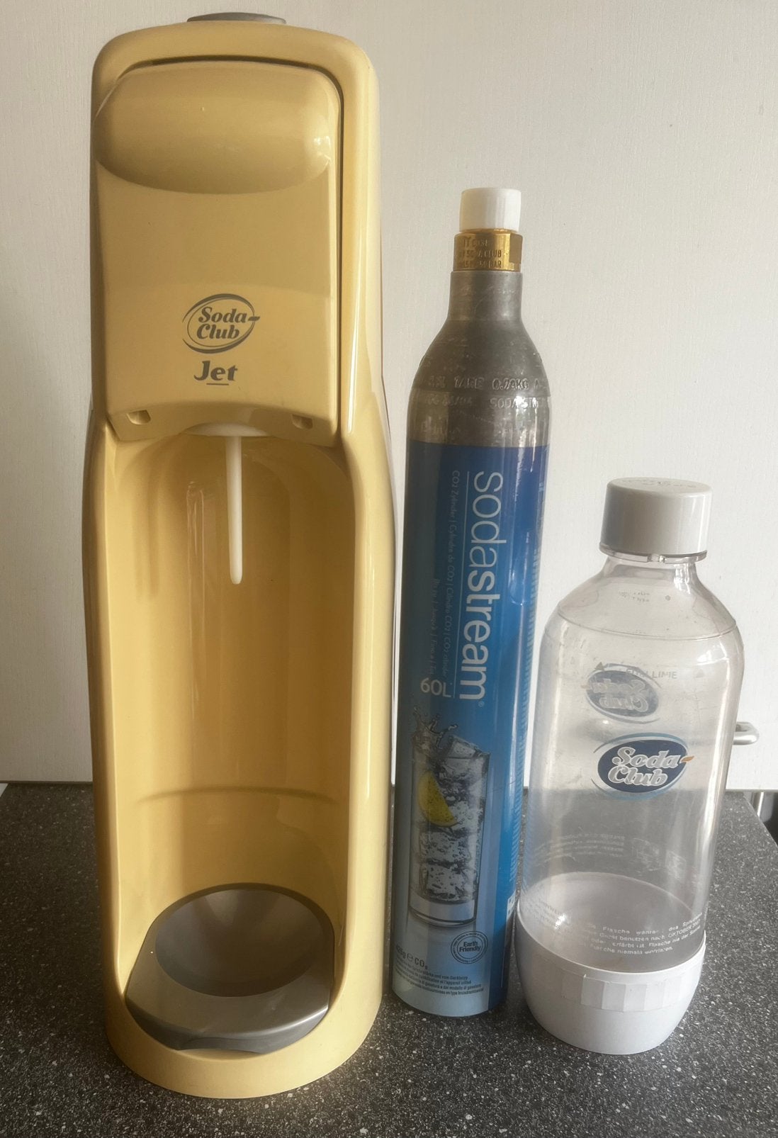 Sodastream setje goedkoop, Ophalen, Gebruikt