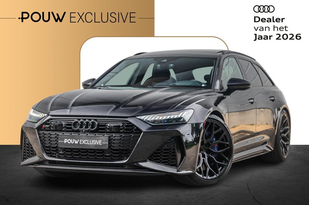 Audi RS 6 Avant 4.0 TFSI 600pk Quattro | Panoramadak | Dynam, Auto's, Audi, Automaat, Gebruikt, Leder, Vierwielaandrijving