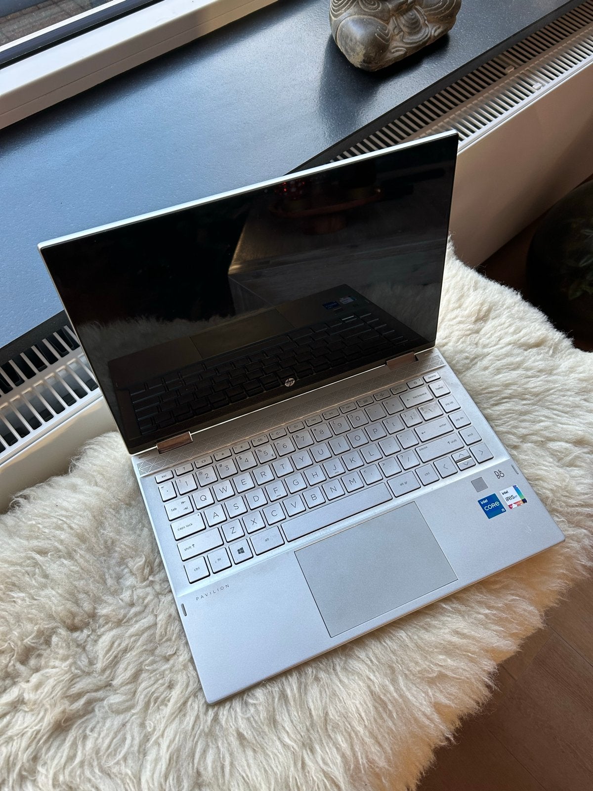 HP Pavilion x360 Convertible 14-dw1650nd i5 Iris Xe, Gebruikt, Met videokaart, Qwerty, 14 inch