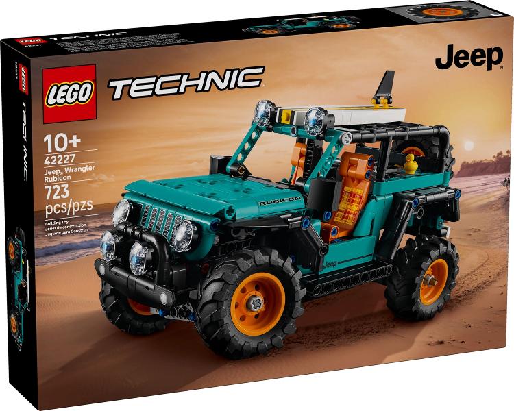 Lego Technic set 42227 Jeep Wrangler Rubicon terreinwagen, Lego, Nieuw, Ophalen of Verzenden, Technic