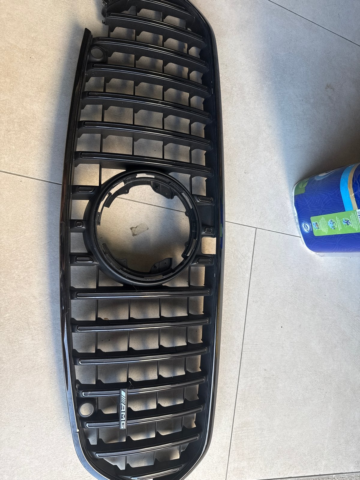 Grill Mercedes S63 AMG - Lichte beschadiging, Auto-onderdelen, Ophalen, Gebruikt, Voor, Mercedes-Benz