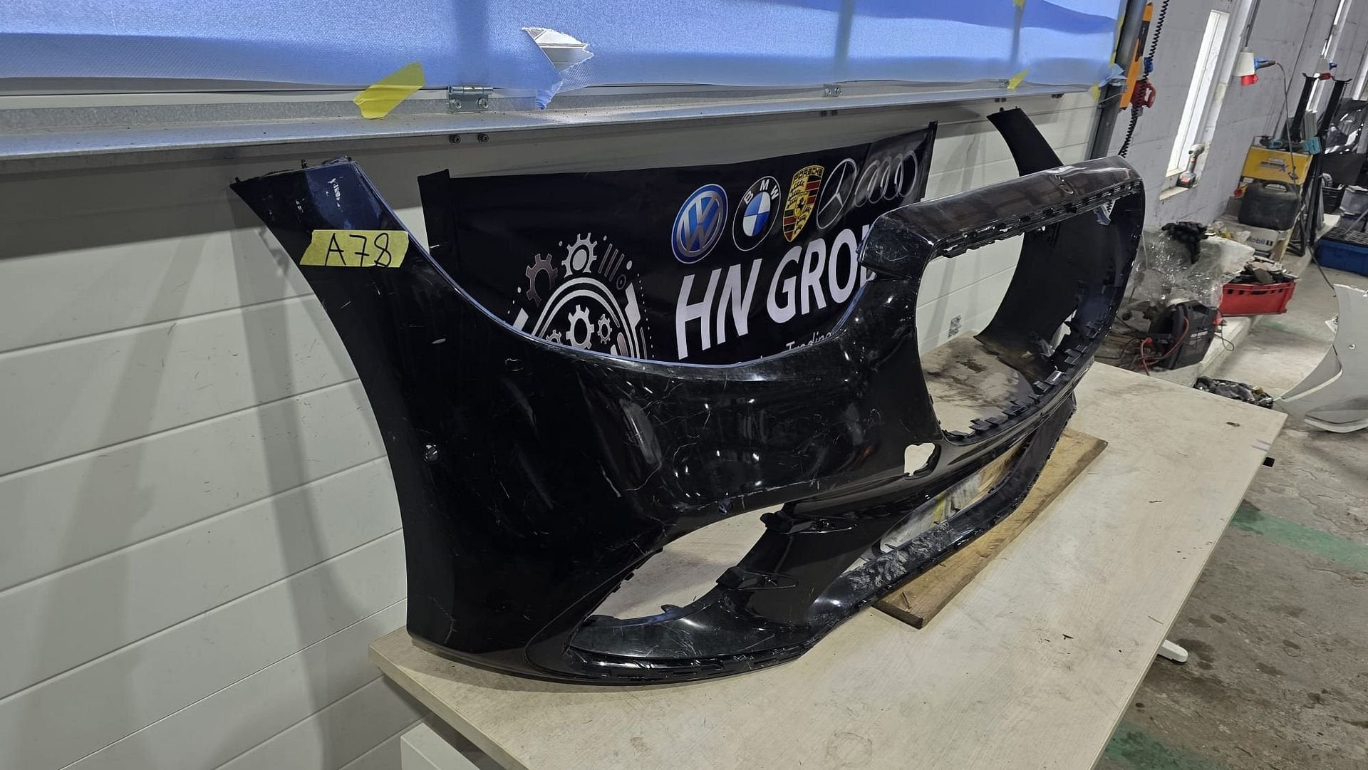 W223 S KLASSE AMG BUMPER A2238851001 origineel, Gebruikt, -, Voor, -