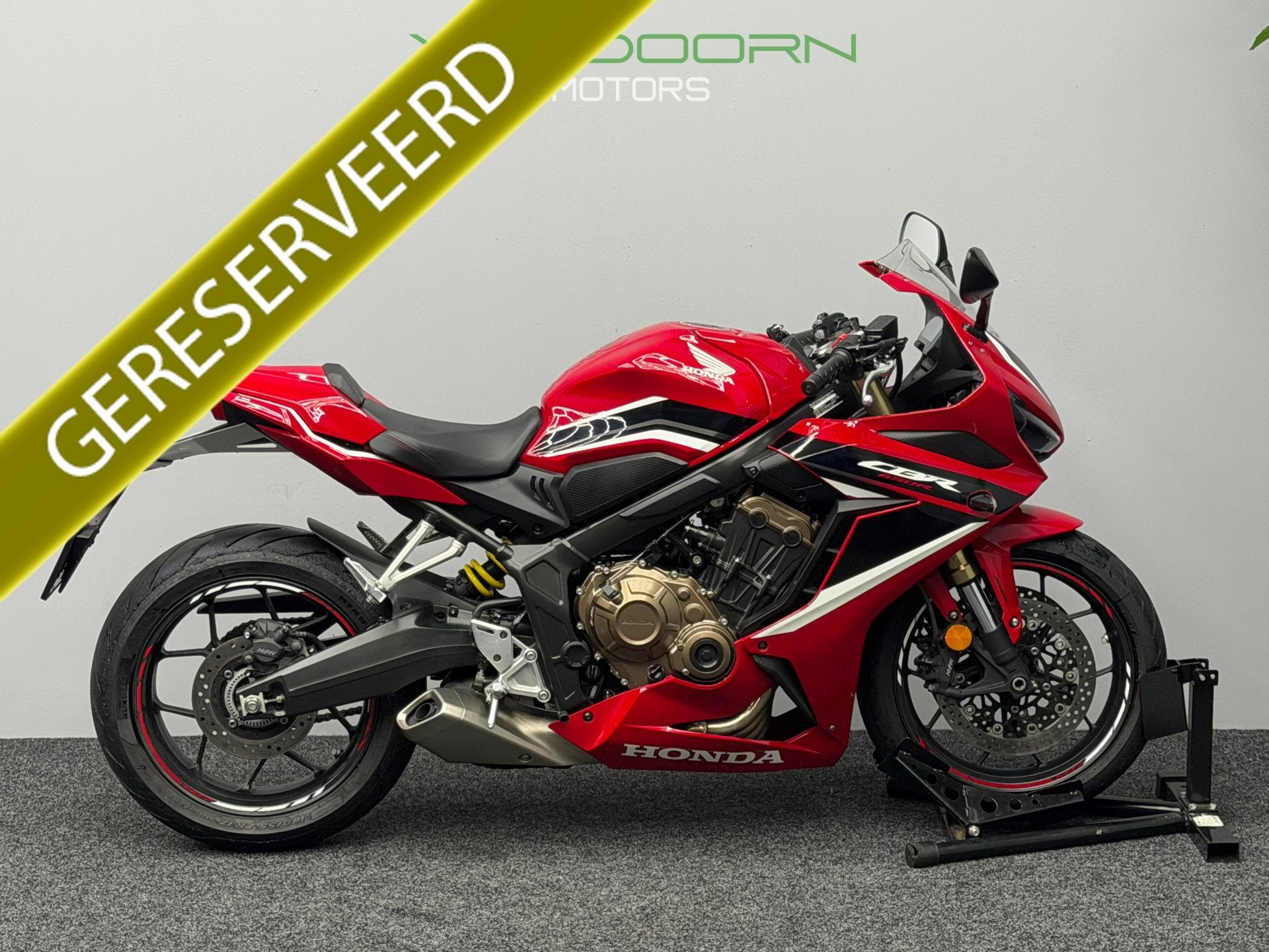 Honda SUMMERSALE! CBR 650R | ABS | RED | 2021 | 8DKM! | Gara, Motoren, Motoren | Honda, Info@vandoornmotors.nl, 649 cc, Kraaivenstraat 23-5
5048AB  TILBURG, NL