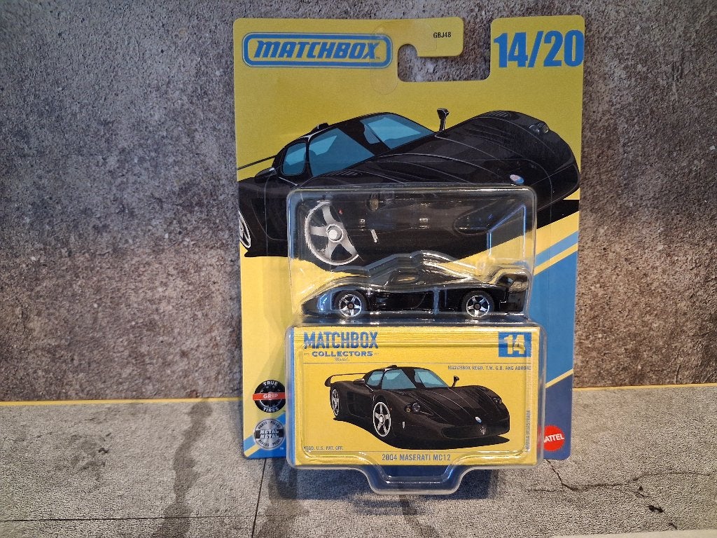 2004 Maserati MC12 van Matchbox, Ophalen, Nieuw, Auto