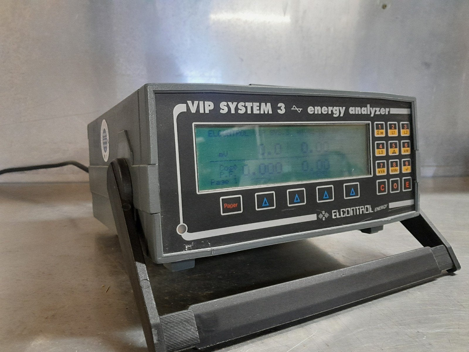 ELCONTROL ENERGY VIP SYSTEM 3 ENERGY ANALYZER, Ophalen of Verzenden