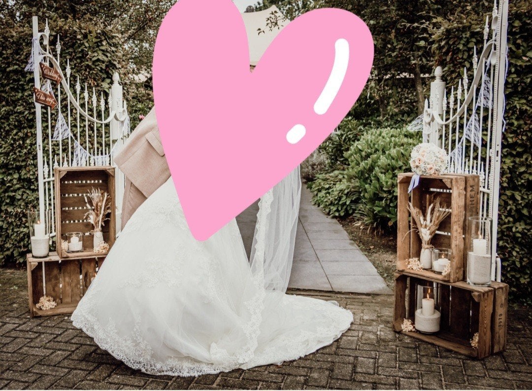 Set Romantisch, landelijke bruiloft decoratie, Ophalen, Versiering, Geboorte of Huwelijk
