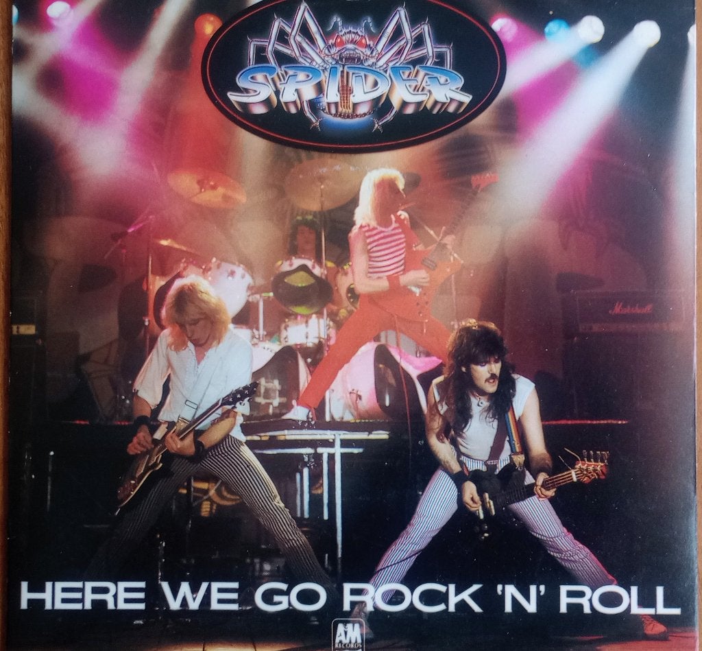 Spider – Here We Go Rock 'N' Roll, Cd's en Dvd's, Vinyl Singles, Ophalen of Verzenden, Zo goed als nieuw, Rock en Metal