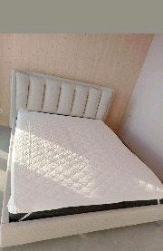 Tweepersoonsbed bed 170x220x110cm, Ophalen, Tweepersoons, Zo goed als nieuw, Grijs