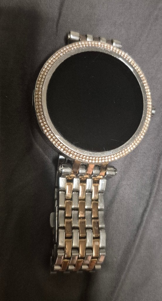 Smartwatch  kors, Sieraden, Tassen en Uiterlijk, Smartwatches, Overige merken, Gebruikt, Zwart, Ophalen of Verzenden