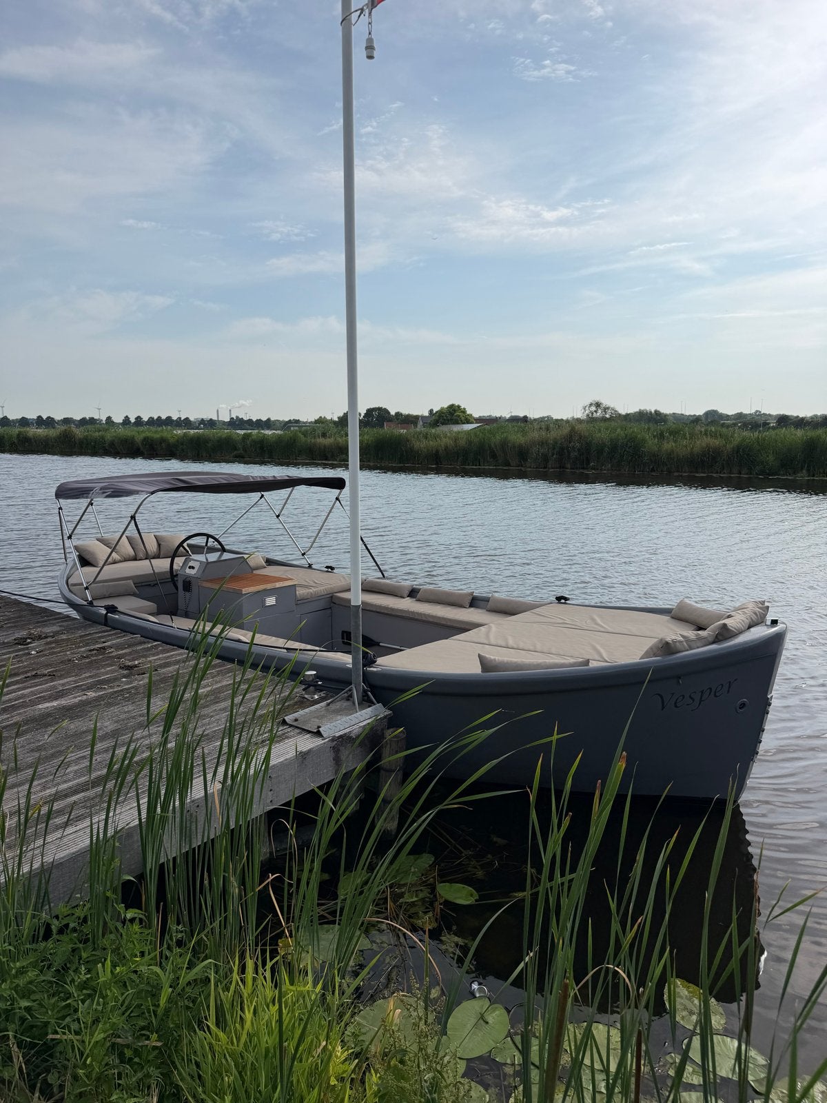 Hybride sloep motorboot consoleboot, Ophalen, Gebruikt, Binnenboordmotor, Diesel