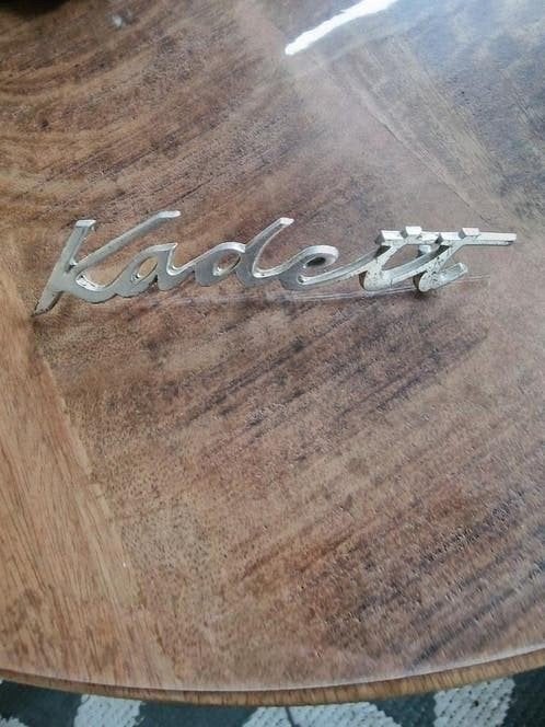 Opel Kadett Embleem - Origineel en in goede staat, Ophalen of Verzenden, Gebruikt