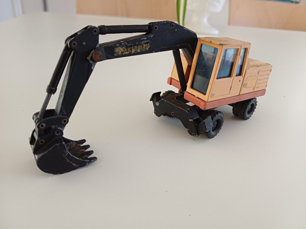 joal 1/50 graafmachine opknapper, Hobby en Vrije tijd, Ophalen of Verzenden, Gebruikt, Hijskraan, Tractor of Landbouw