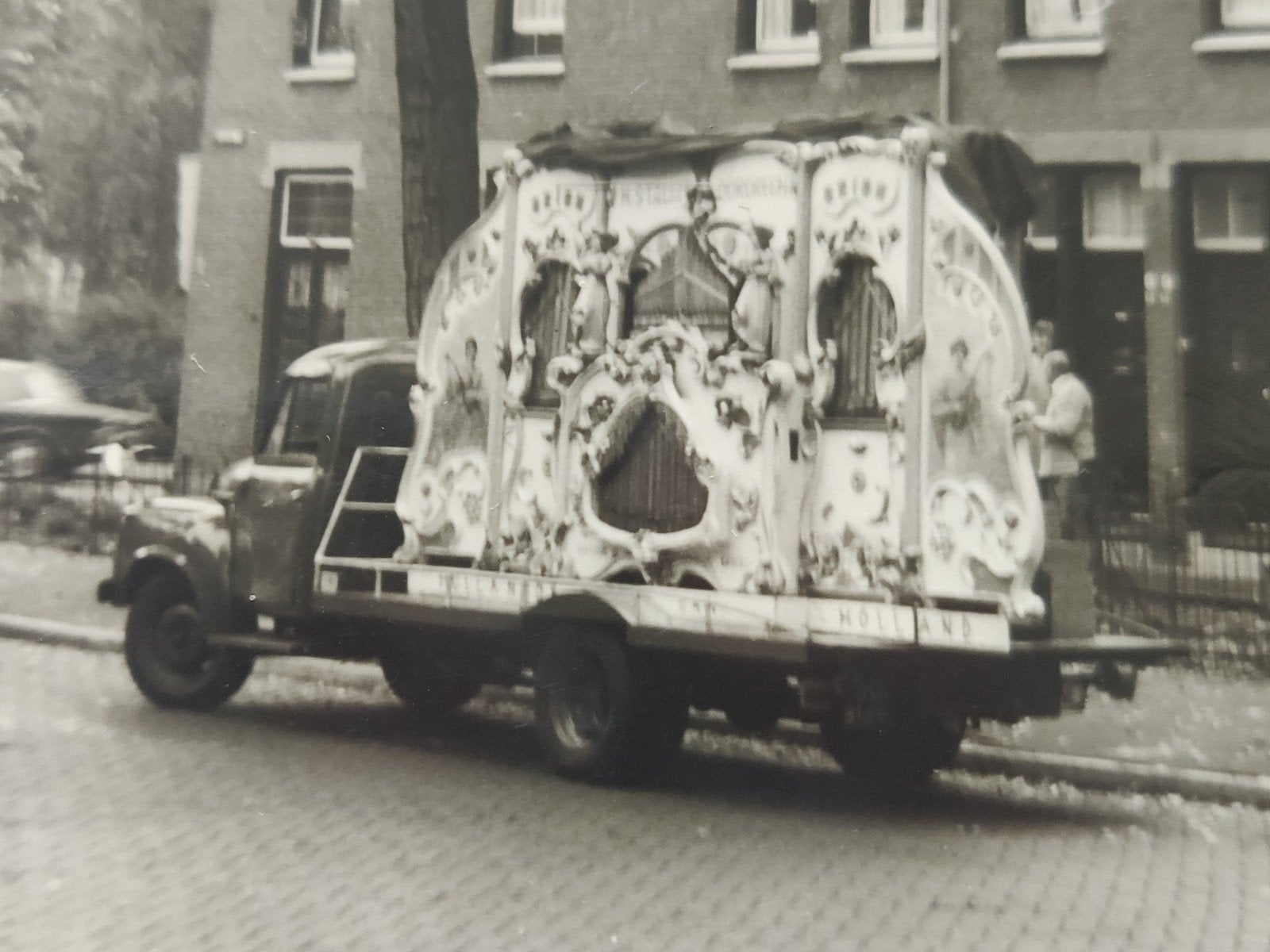 B100 Dordt Willemstraat Draaiorgel, Ophalen of Verzenden, Voor 1940, Gebruikt, Overige onderwerpen