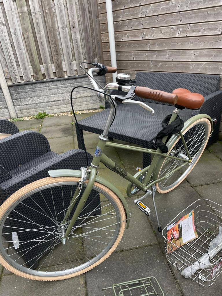 Spirit Valenti N3 Damesfiets Olijfgroen - Zo goed als nieuw, 51 tot 55 cm, Ophalen