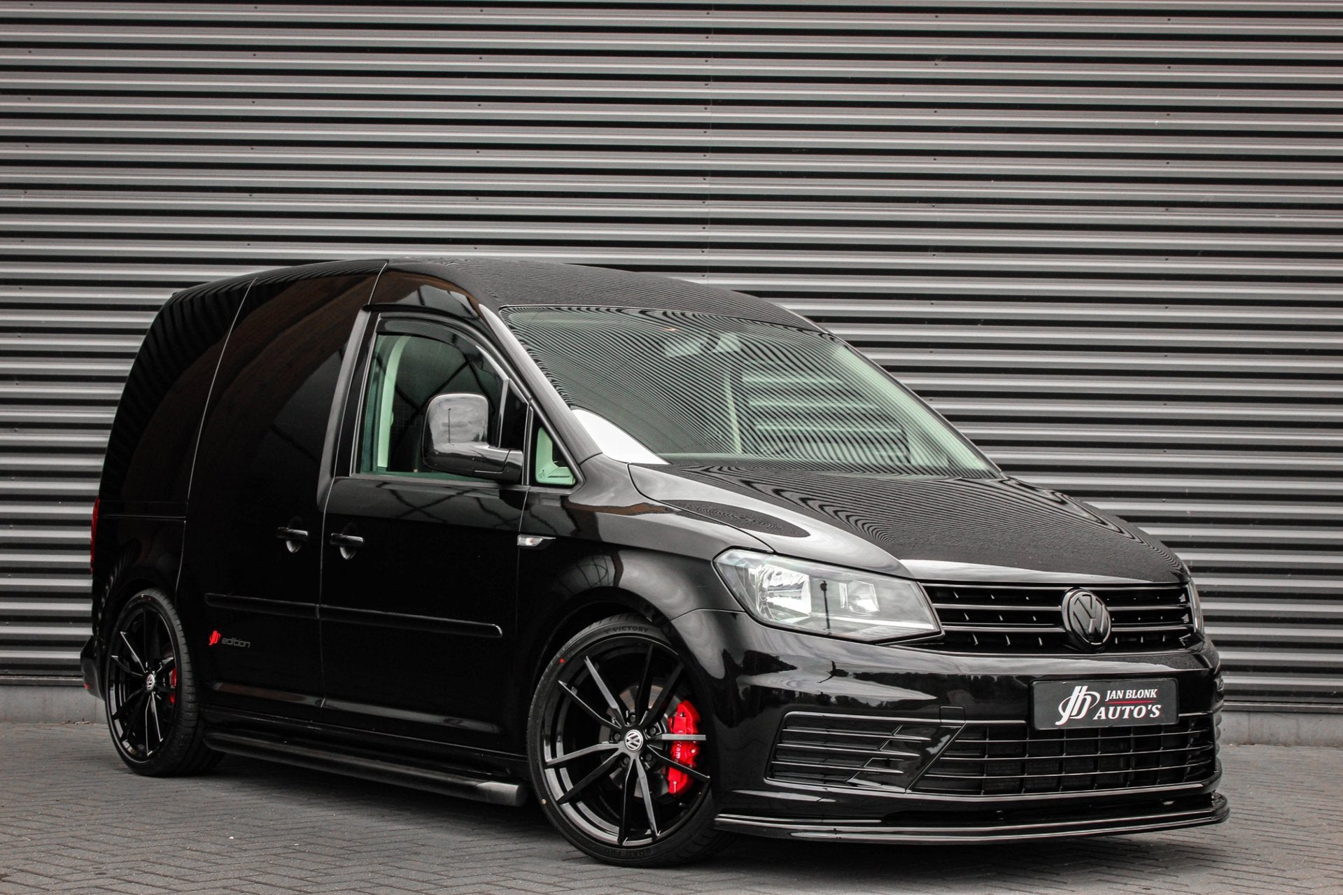 Volkswagen Caddy 2.0 TDI 185PK JB- EDITION MARGE BTW VRIJ/ F, Auto's, Volkswagen, Zwart, Bedrijf, Nieuw