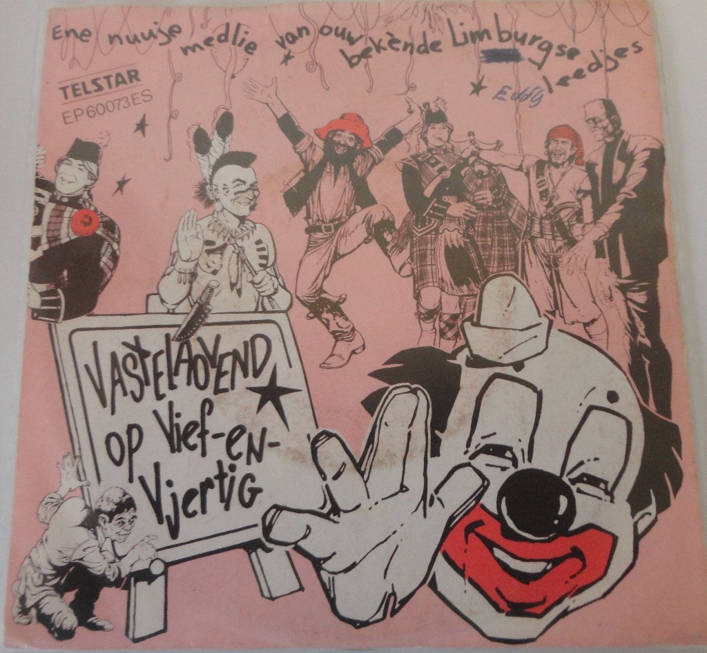 Vastelaovend op Vief Vjertig, Ophalen of Verzenden, Gebruikt, 7 inch, Nederlandstalig