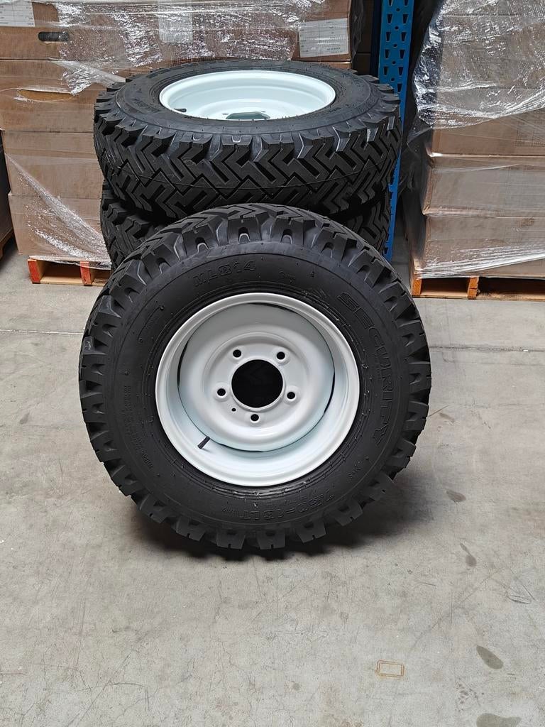 Set nwe Land Rover Series wielen, Auto-onderdelen, Ophalen of Verzenden