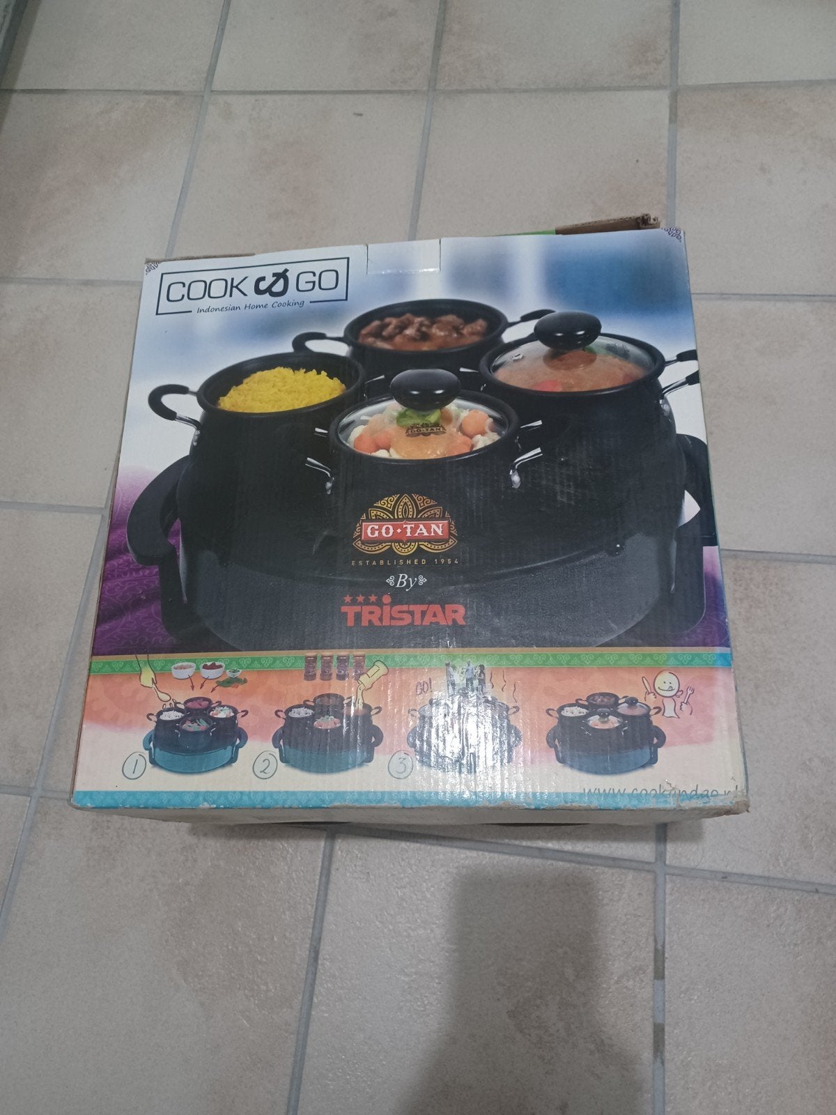 Tristar Cook & Go Indische wokpannen.
voor meer dan 4 person, Ophalen of Verzenden, Zo goed als nieuw, 4 t/m 7 personen