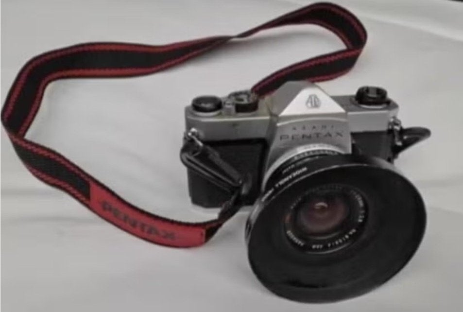 Foto camera Pentax Asahi SP 1000 met Panagor lens, Ophalen, Zo goed als nieuw, Spiegelreflex, Pentax