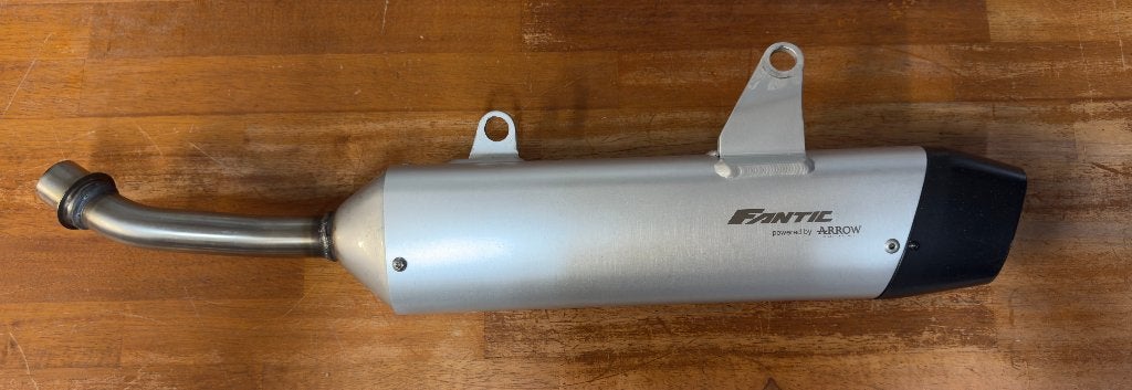 Fantic uitlaat demper xx250 - Arrow, Motoren, Ophalen of Verzenden, Nieuw