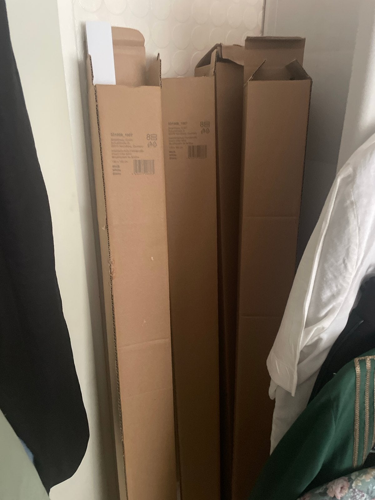 5x Smartmaxx Insectenrolgordijn 130x160 cm Wit, 120 cm of meer, Hordeur, Nieuw, Ophalen of Verzenden