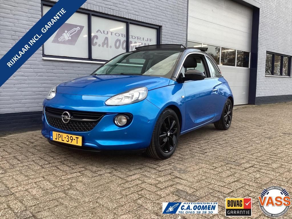 Opel ADAM 1.4 Rocks open dak lichtmetalen velgen 6 maanden g, ADAM, Gebruikt, 4 cilinders, Leder en Stof