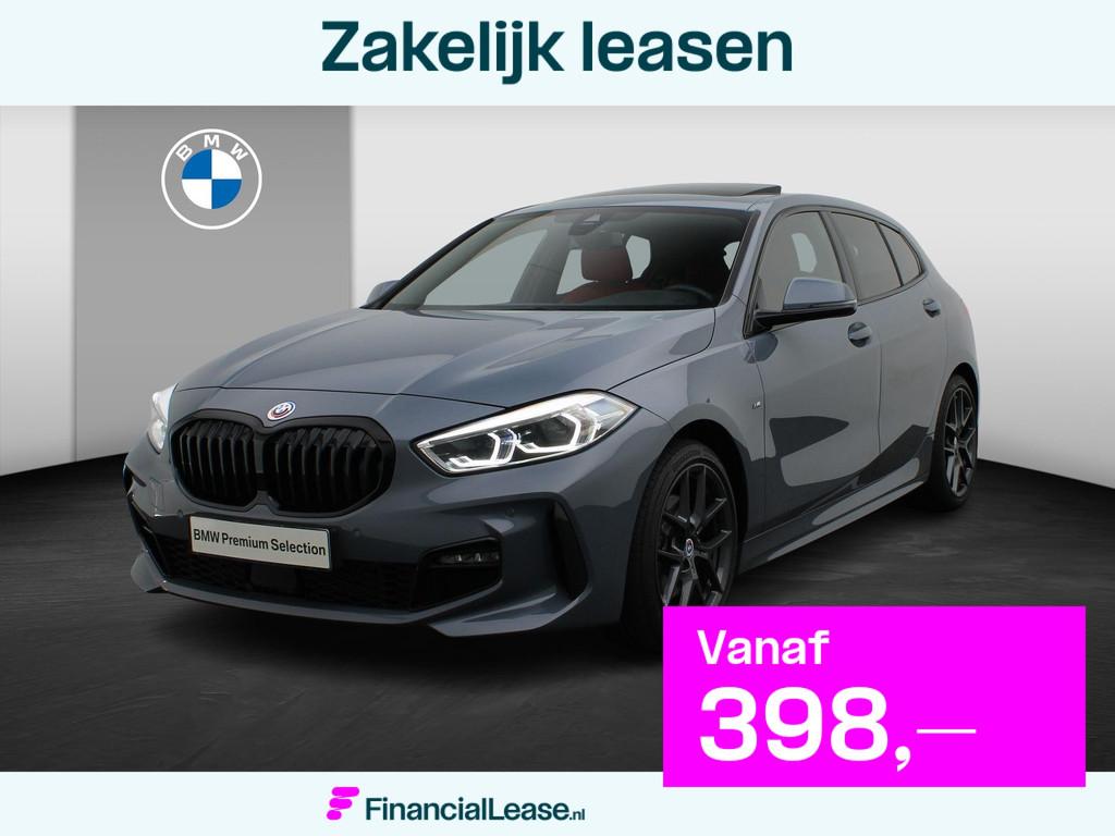 BMW 1 Serie 118i M Sportpakket | HIFI | PDC | Panoramadak |, 136 pk, Gebruikt, Met garantie (alle), Multifunctioneel stuurwiel