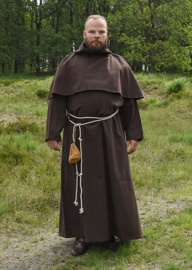 larp, monnikpij, pij, monnik kleding, middeleeuws, pater, Ophalen of Verzenden, Nieuw, Bovenkleding